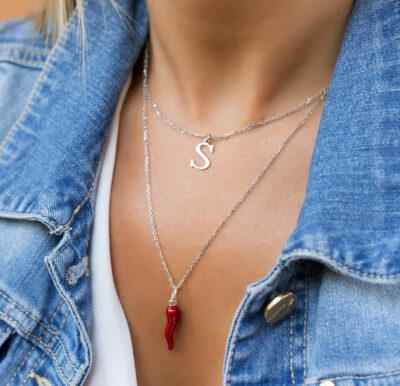 Ketting met bedels